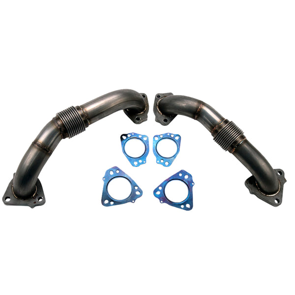 Wehrli 17-23 fits Chevrolet 6.6L L5P Duramax 2in Stainless Up Pipe Kit w/Gaskets