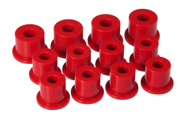 Prothane 80-86 fits Nissan 720 2/4wd Spring & Shackle Bushings - Red