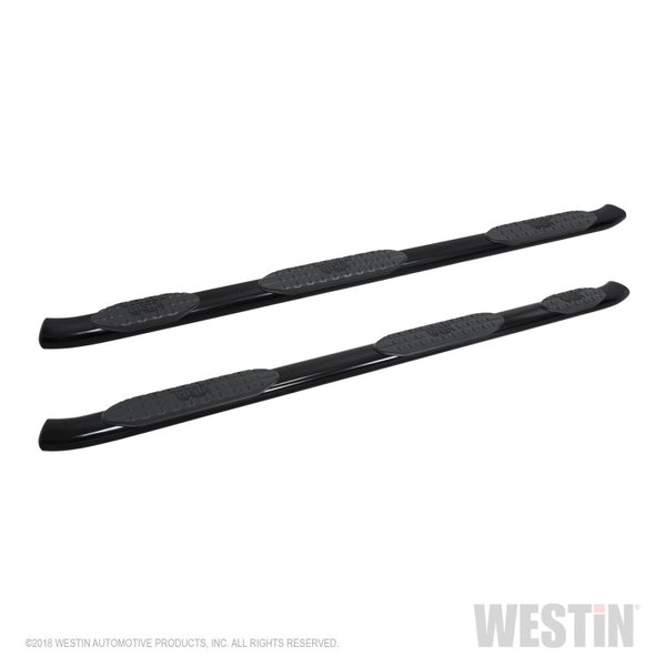Westin 2019 fits Chevrolet Silverado/Sierra 1500 CC (5.5ft) PRO TRAXX 5 WTW Oval Nerf Step Bars - Black