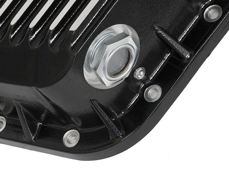 aFe Pro Series Rear Diff Cover Kit Black w/ Gear Oil 86-16 fits Ford F-250/F-350 V8 7.3L/6.0L/6.4L/6.7L