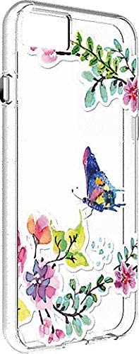 Milk and Honey Hybrid Hardshell Case Cover iPhone 7 6s 6 Clear Multi Butterfly