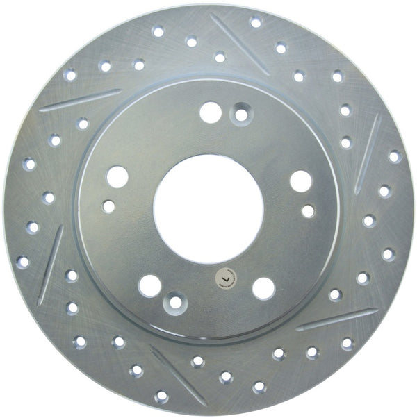 StopTech Select Sport Drilled & Slotted Rotor - Rear Left