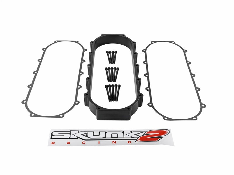Skunk2 Ultra Series fits Honda/Acura (RACE) Intake Manifold 2 Liter Spacer (Inc Gasket & Hardware) Black