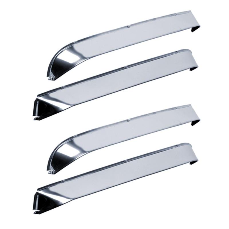 AVS 77-85 fits Buick Lesabre Ventshade Front & Rear Window Deflectors 4pc - Stainless