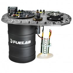 Fuelab Quick Service Surge Tank w/No Lift Pump & No Surge Pump - Titanium