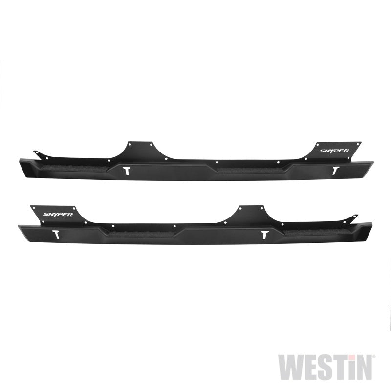 Westin/Snyper 07-17 fits Jeep Wrangler Unlimited Rock Slider Steps - Textured Black