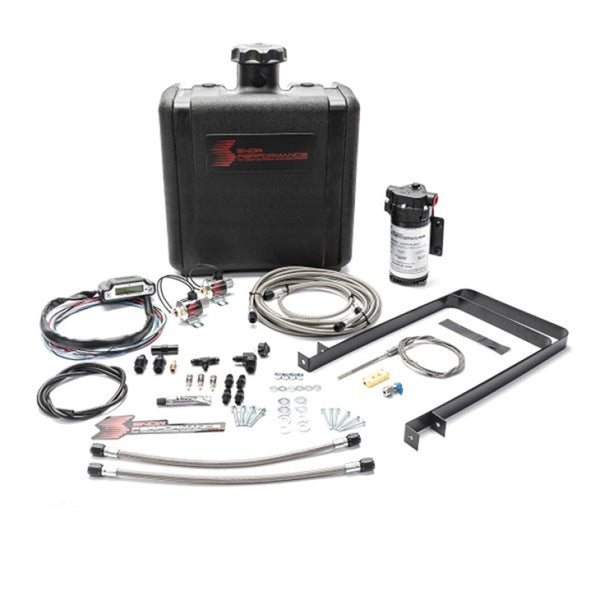 Snow Performance 94-17 fits Ford Stg 3 Boost Cooler Water Injection Kit (w/SS Braided Line & 4AN)