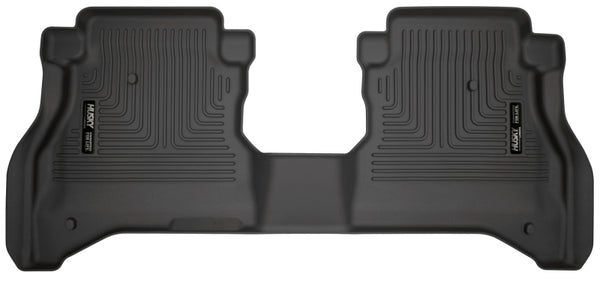 Husky Liners 20-21 fits Jeep Gladiator Crew Cab WeatherBeater 2nd Seat Black Floor Liners