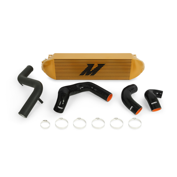 Mishimoto 2013+ fits Ford Focus ST Gold Intercooler w/ Black Pipes