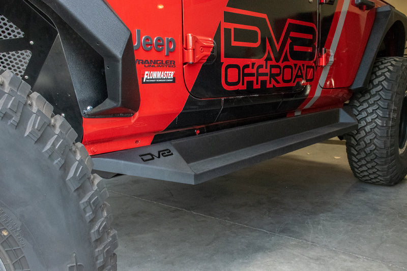 DV8 Offroad 2018+ fits Jeep Wrangler JL Plated Side Step Slider