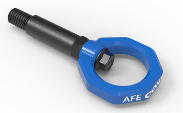aFe Control Front Tow Hook Blue 20-21 fits Toyota GR Supra (A90)