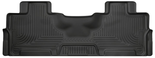 Husky Liners 2015 fits Ford Expedition/Lincoln Navigator WeatherBeater 2nd Row Black Floor Liner