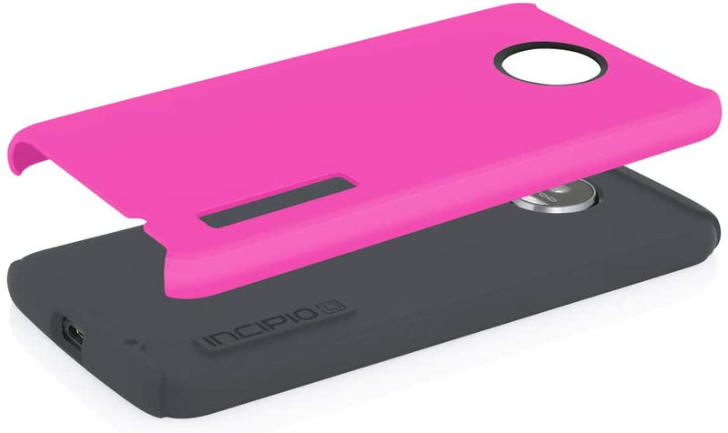 Incipio Dualpro Case for Motorola Moto Z  - Pink and Gray