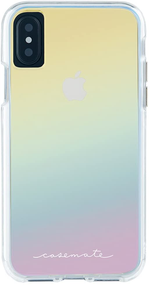 Case-Mate Naked Tough Iridescent Slim Protective Design Case for Apple iPhone X