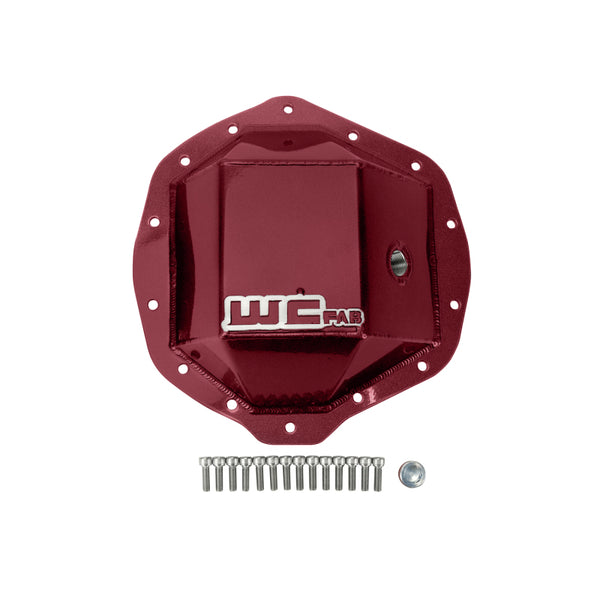 Wehrli 01-19 fits Chevrolet Duramax/03-19 fits Dodge Cummins 11.5in AAM Rear Diff. Cover - WCFab Red
