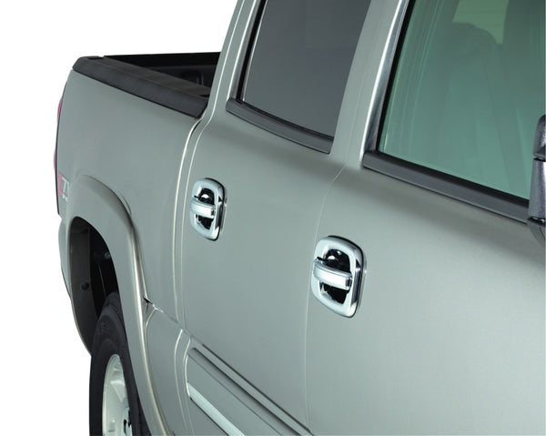 AVS 04-14 fits Ford F-150 (4 Door w/Keypad) Door Handle Covers (4 Door) 8pc Set - Chrome