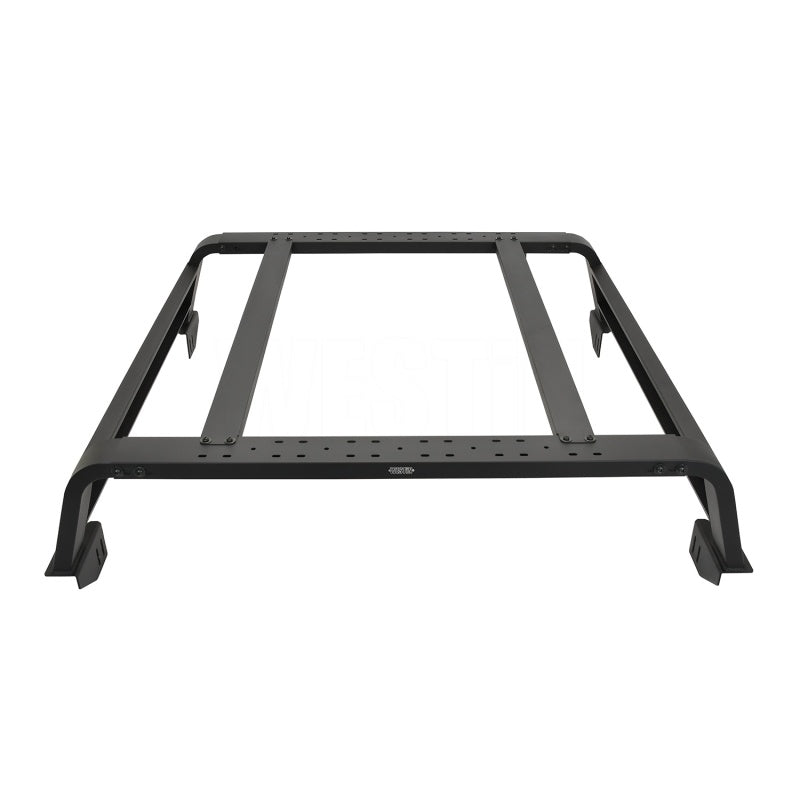 Westin 05-21 fits Toyota Tacoma 6ft Bed Overland Cargo Rack - Textured Black