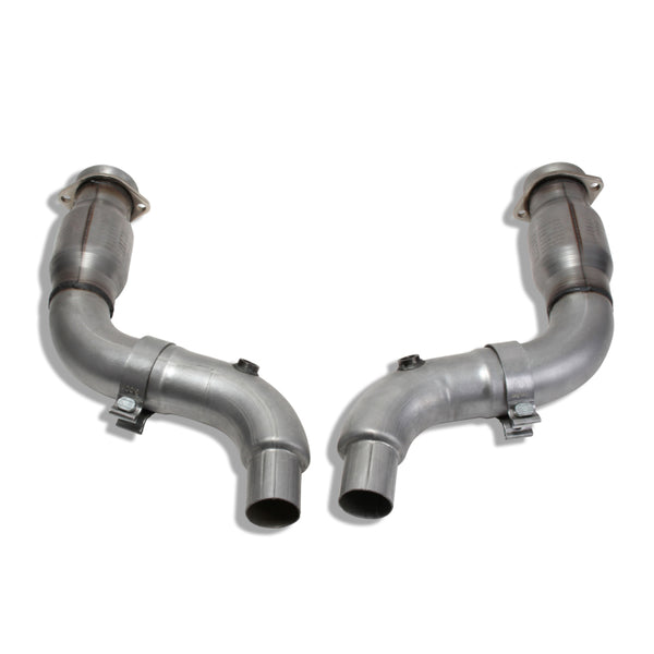 BBK 15-20 fits Ford Mustang GT 3in Short Mid Pipe Kit w/Cats (Use LT Header 1633/16330/1856/18560)