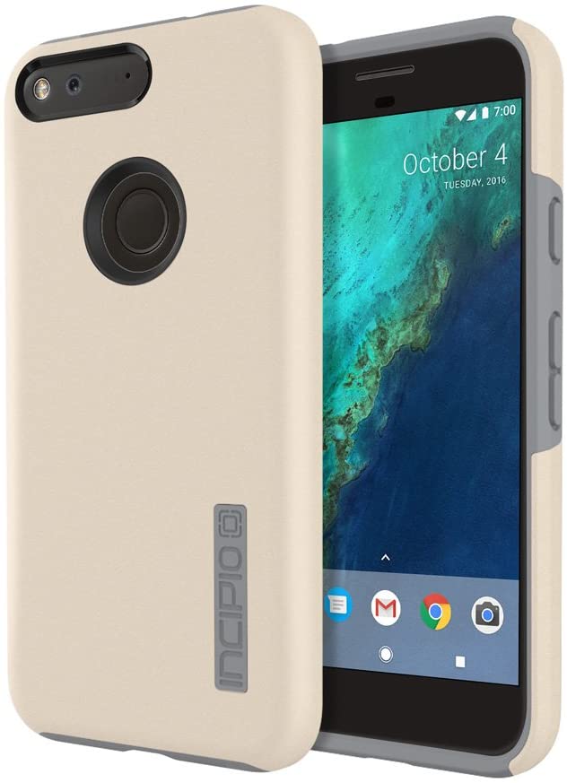 Incipio DualPro Case for Google Pixel XL Smartphone - Champange / Gray