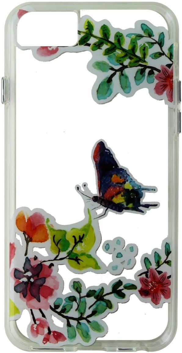 Milk and Honey Hybrid Hardshell Case Cover iPhone 7 6s 6 Clear Multi Butterfly