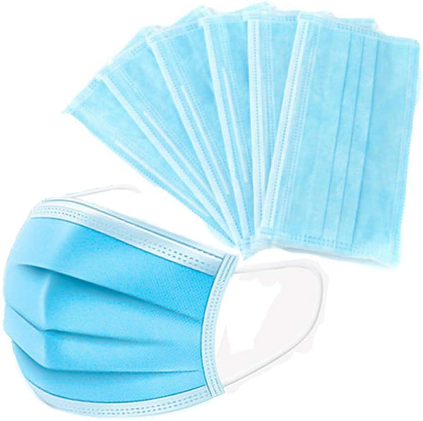 Non-Medical Disposable Face Masks, 50-Pack