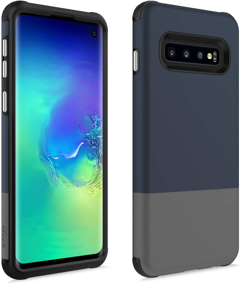 ZIZO Division Series for Galaxy S10 Case Lightweight with Anti Scratch Shockproof Blue Gray