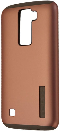 Incipio DualPro Series Dual Layer Case Cover for LG K7 - Pink Rose Gold/Gray