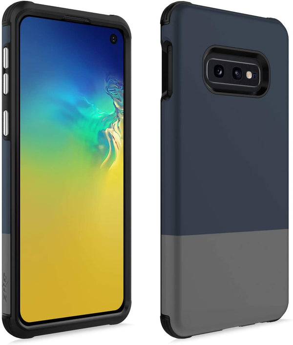 ZIZO Division Series for Galaxy S10+Heavy-Duty Shock Absorption | Samsung Galaxy S10+ Blue Gray