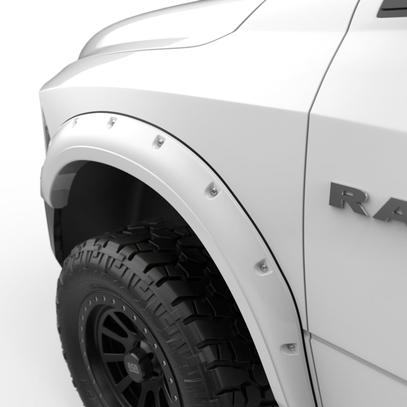 EGR 10+ fits Dodge Ram HD Bolt-On Look Color Match Fender Flares - Set - Bright White