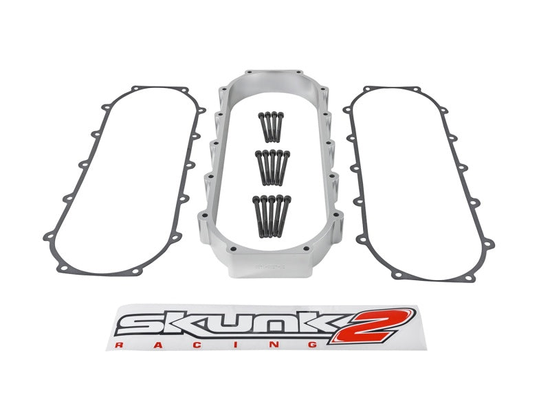 Skunk2 Ultra Series fits Honda/Acura Silver RACE Intake Manifold 2 Liter Spacer (Inc Gasket & Hardware)