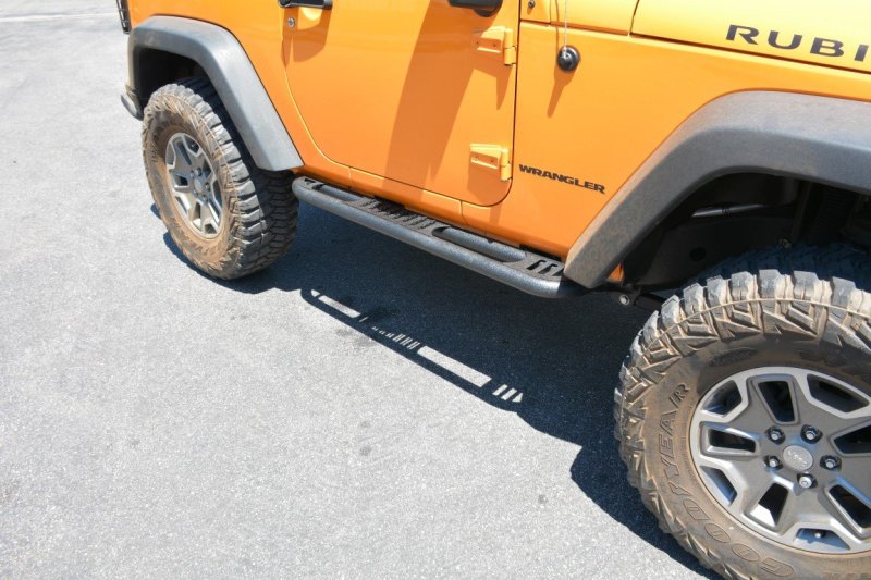DV8 Offroad 07-18 fits Jeep Wrangler JK Rock Slider Steps (2 Door Only)