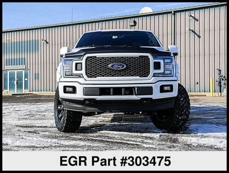 EGR 15+ fits Ford F150 Superguard Hood Shield - Matte (303475)