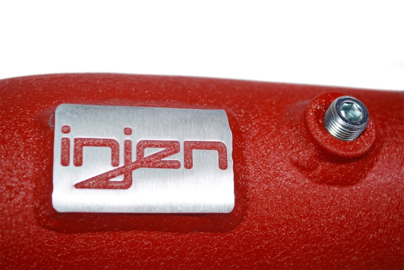 Injen 17-19 fits Honda Civic Type-R Aluminum Intercooler Piping Kit - Wrinkle Red