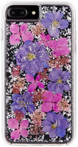 Case-Mate Karat Petals Case for iPhone 8 Plus/7 Plus/6s Plus - Purple Flowers