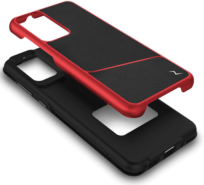 ZIZO Division Series for Galaxy S20+ Case - Black & Red