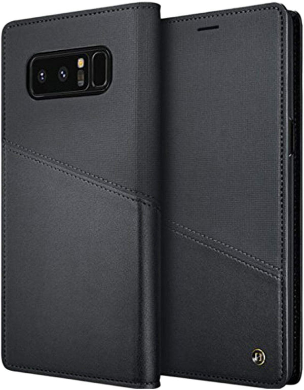 Granite Homme Flip Case for Samsung Galaxy Note 8 - Black