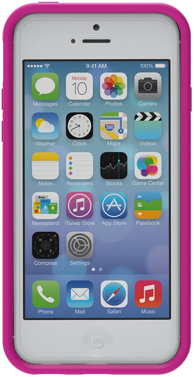 M-Edge Echo Series Hybrid Hard Case for iPhone 6s 6 - Pink Multi Stripe