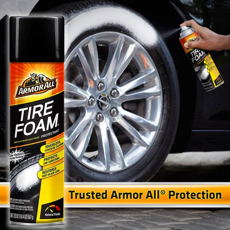 Armor All Car Tire Foam Protectant 4 Oz, 2 Pack