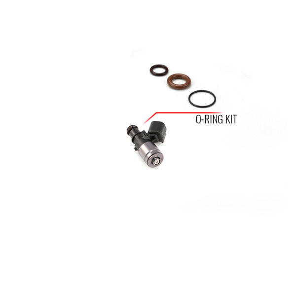 Injector Dynamics O-Ring/Seal Service Kit for Injector w/ 11mm Top Adapter and fits WRX Bottom Adapter