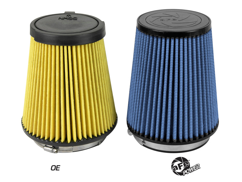 aFe MagnumFLOW Replacement Air Filter w/ Pro 5R Media 16-19 fits Ford Mustang GT350 V8-5.2L