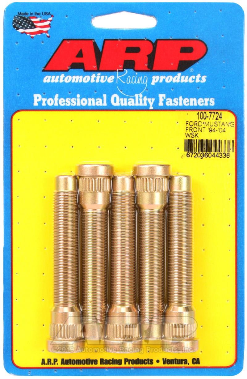 ARP 94-04 fits Ford Mustang Front Wheel Stud Kit (Set of 5)