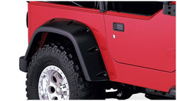 Bushwacker 97-06 fits Jeep TJ Max Pocket Style Flares 2pc - Black