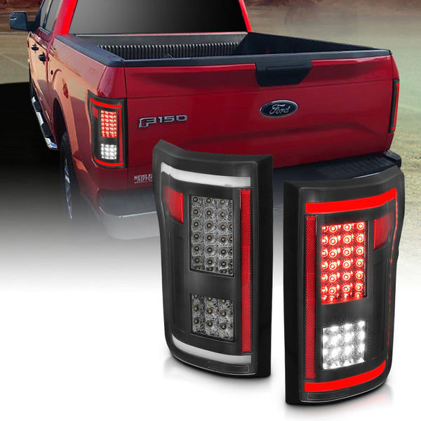 ANZO 2015-2017 fits Ford F-150 LED Taillights Smoke