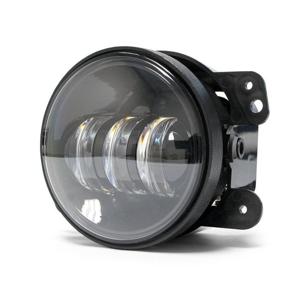 DV8 Offroad 07-18 fits Jeep Wrangler JK 4in 30W LED Replacement Fog Lights