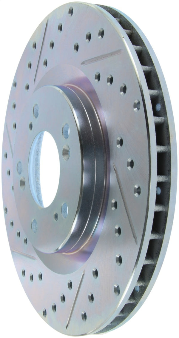 StopTech Select Sport 2000-2009 fits Honda S2000 Drilled and Slotted Front Right Brake Rotor