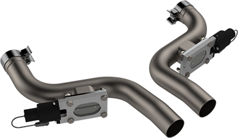 QTP 11-18 fits Dodge Challenger/Charger 5.7L 2.5in 304SS Aggressor Cutout Dual Mid Pipes