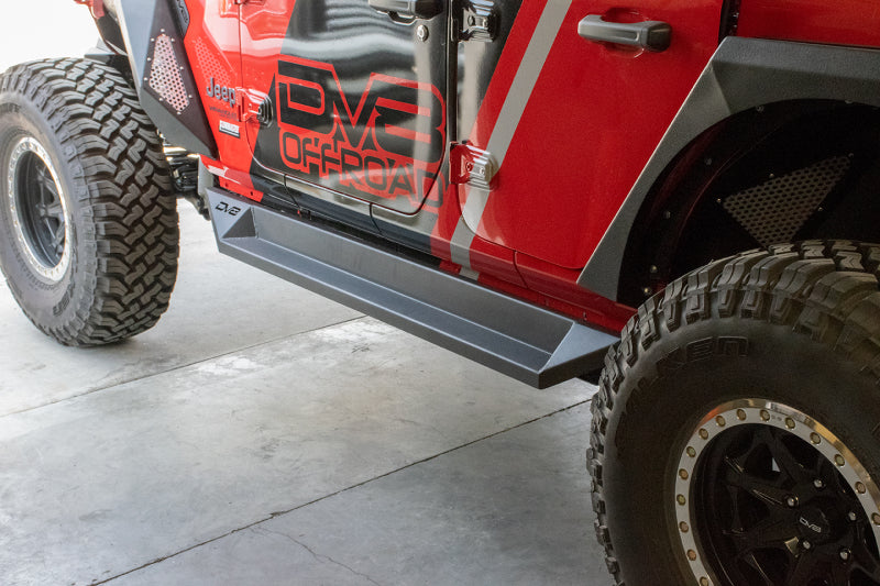 DV8 Offroad 2018+ fits Jeep Wrangler JL Plated Side Step Slider