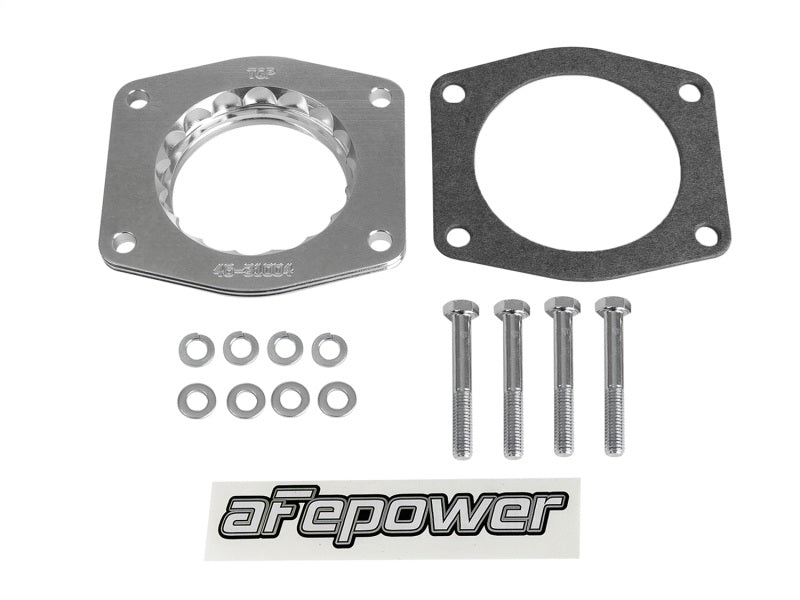 aFe Silver Bullet Throttle Body Spacers fits BMW M3 (E36) 92-99 L6 3.0/3.2L *96-99 3.2L - 50 State Legal*