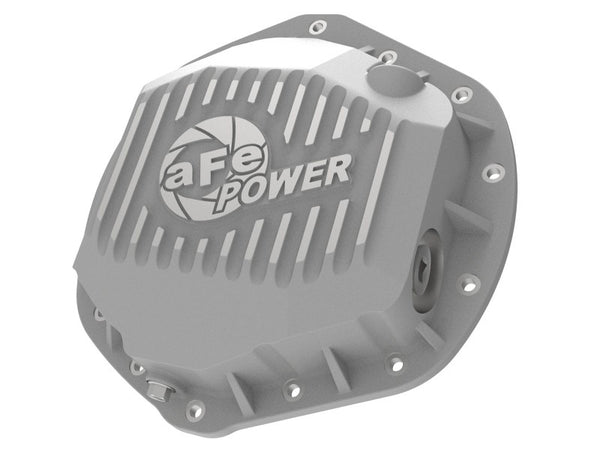 aFe Power Pro Series Rear Differential Cover Raw w/ Machined Fins 14-18 fits Dodge Ram 2500/3500