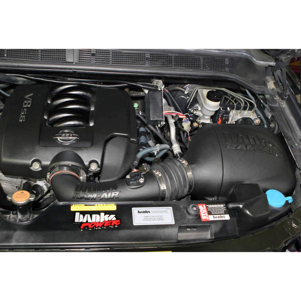 Banks Power 04-14 fits Nissan 5.6L Titan Ram-Air Intake System - Dry Filter